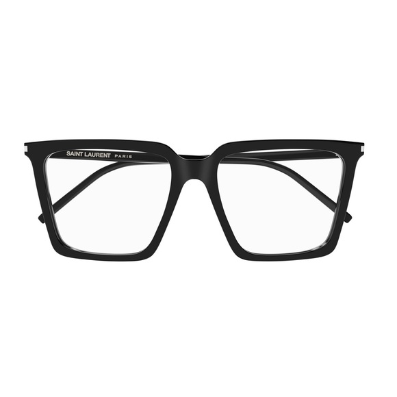 NEW SAINT LAURENT SL474 OPT 001 WOMEN BLACK EYEGLASSES SL 474 001 - Picture 1 of 8